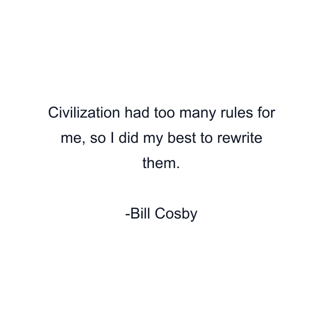 Civilization had too many rules for me, so I did my best to rewrite them.